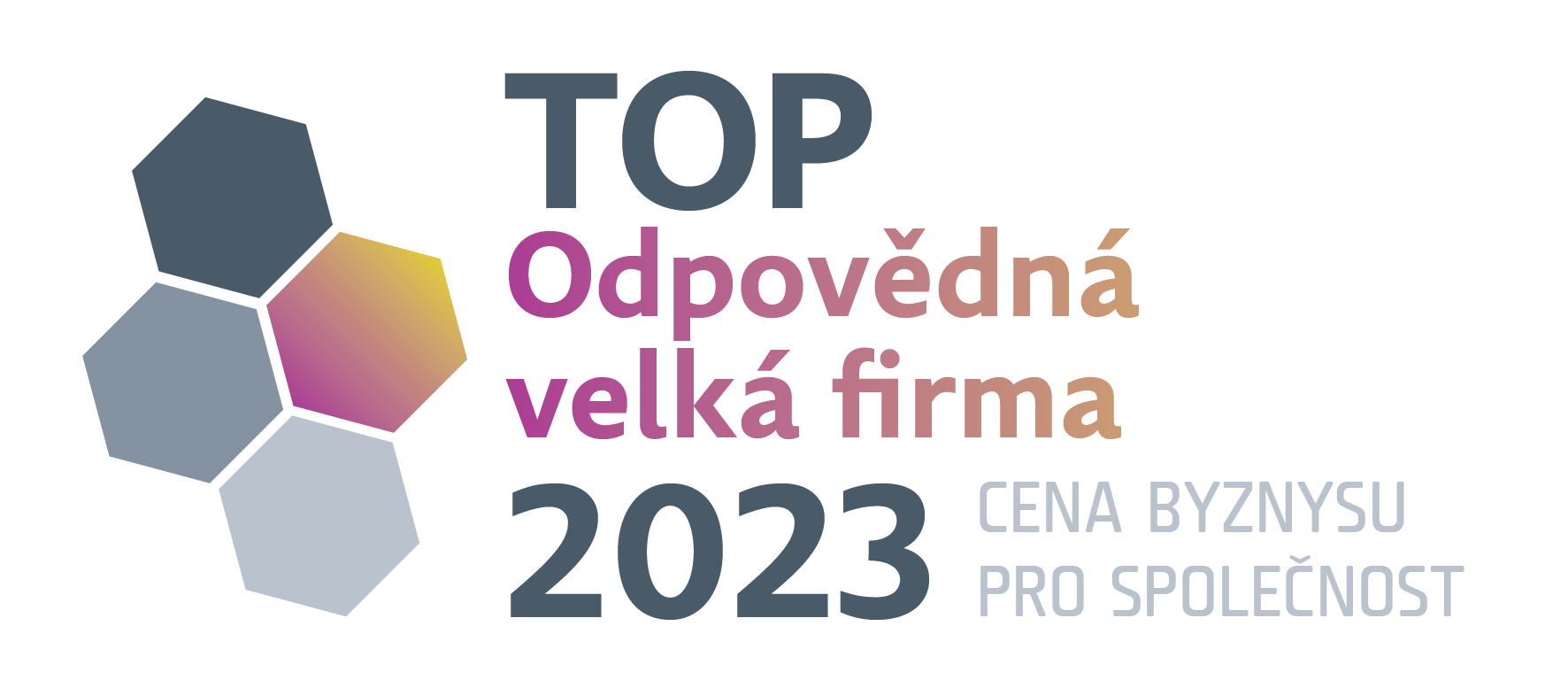 Ocenění v nezávislém ratingu udržitelného podnikání v ČR. Navazujeme na sérii ocenění již od roku 2017